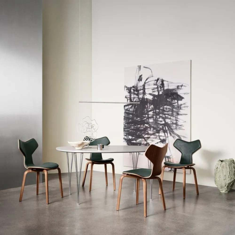 Fritz Hansen Køkken|Borde>Super-Ellipse Bord B612