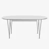 Fritz Hansen Køkken|Borde>Super-Ellipse Bord Med Udtræk B620