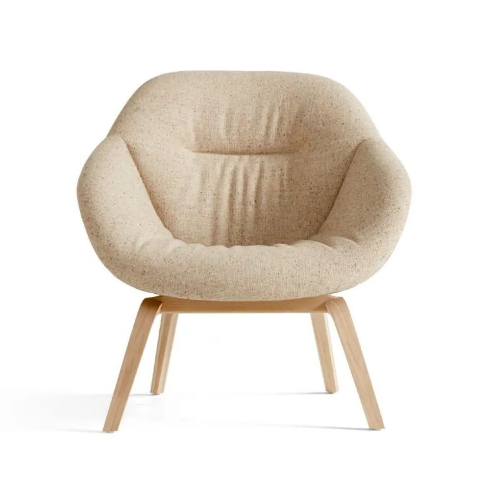 Hay Stole|Stue>AAL 83 Soft Duo Loungestol Bolgheri LGG60 & Sense Nougat