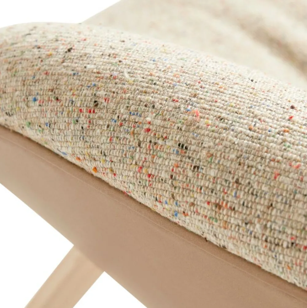 Hay Stole|Stue>AAL 83 Soft Duo Loungestol Bolgheri LGG60 & Sense Nougat