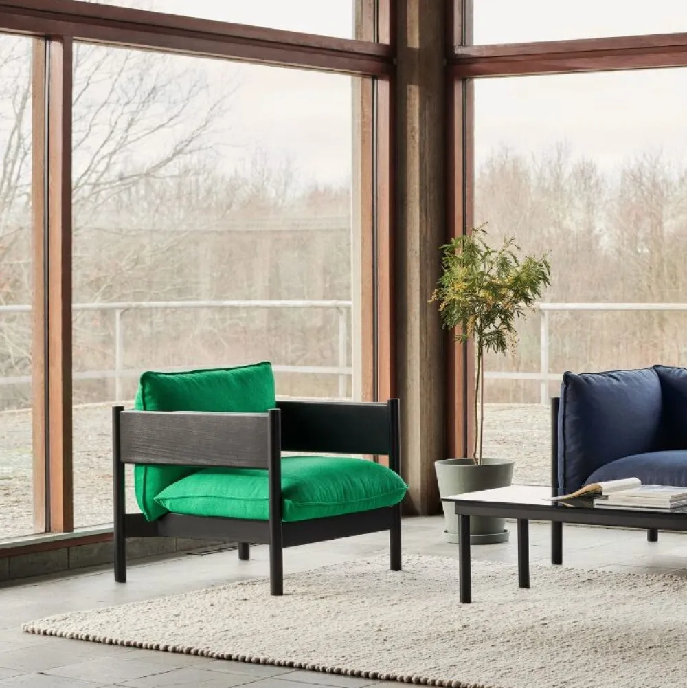 Hay Stue>Arbour Club Loungestol Olieret Eg & Vidar 1511