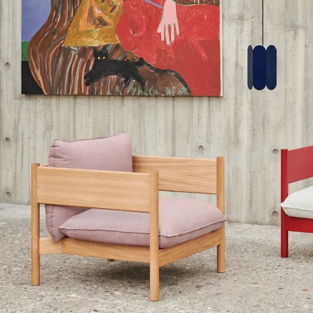 Hay Stue>Arbour Club Loungestol Olieret Eg & Vidar 1511