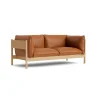 Hay Sofaer|Stue>Arbour 2-Pers. Sofa Olieret Eg & Cognac Nevada Læder