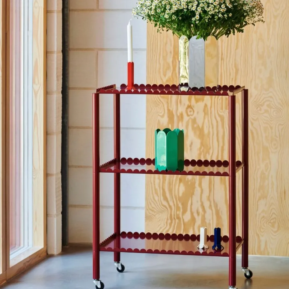 Hay Køkken|Kontor>Arcs Trolley High Auburn Red