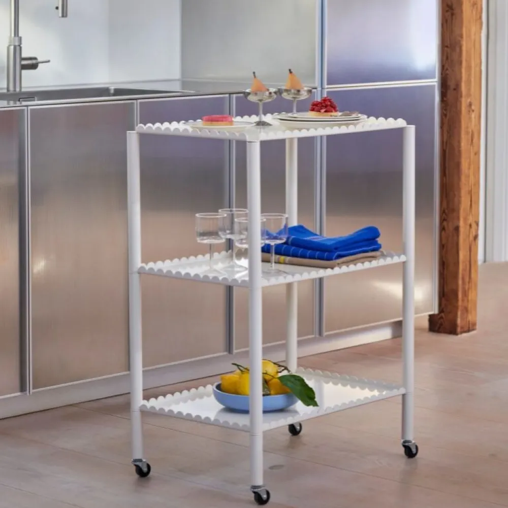 Hay Køkken|Kontor>Arcs Trolley High Eggshell