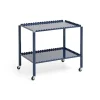 Hay Køkken|Kontor>Arcs Trolley Low Steel Blue