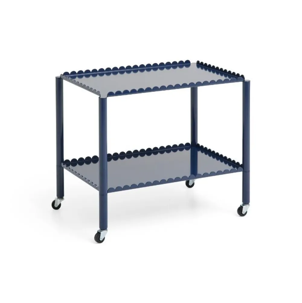 Hay Køkken|Kontor>Arcs Trolley Low Steel Blue