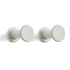 Hay Knager & Greb|Entré>Bolt Hook-Set of 2 Light Grey
