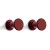 Hay Knager & Greb|Entré>Bolt Hook-Set of 2 Red