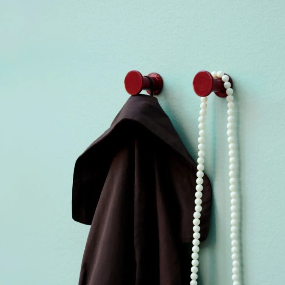 Hay Knager & Greb|Entré>Bolt Hook-Set of 2 Red