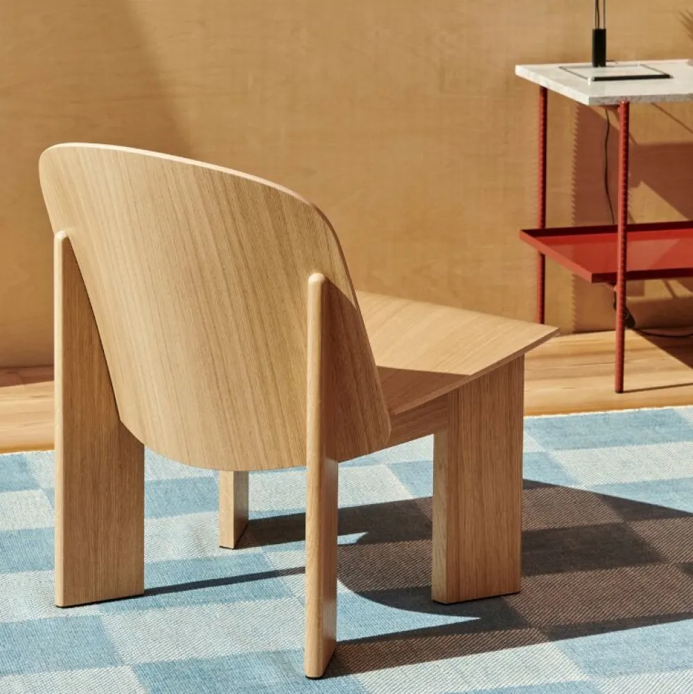 Hay Stole|Stue>Chisel Loungestol Lakeret Eg
