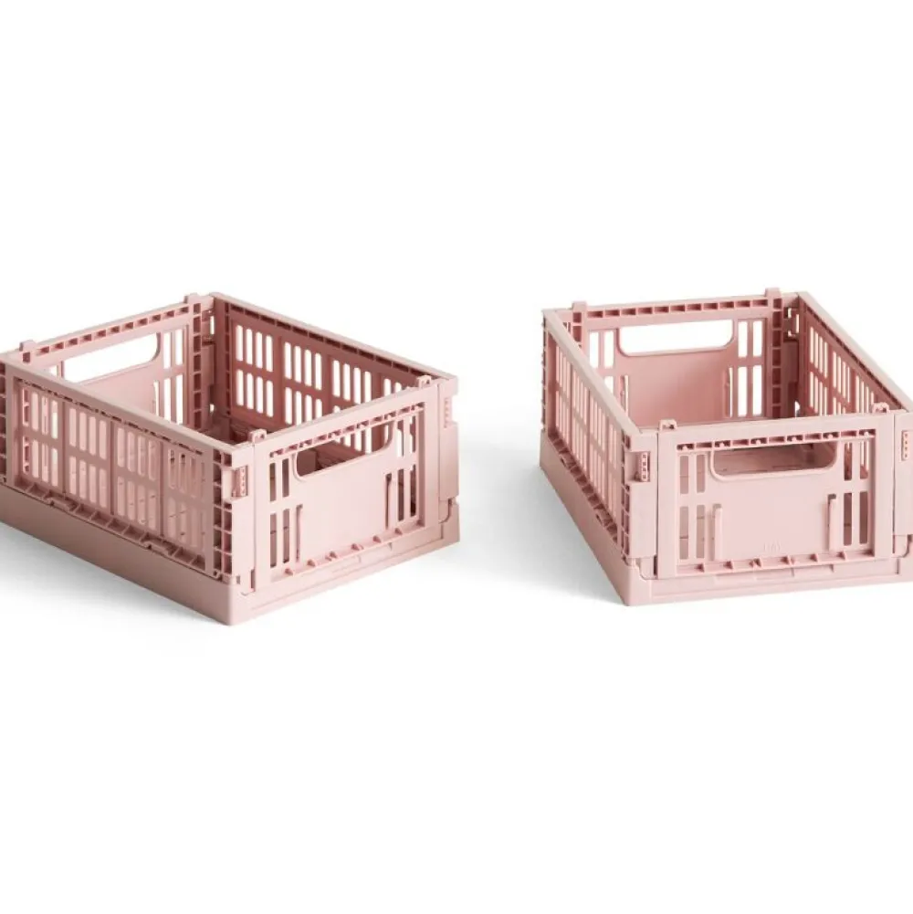 Hay Æsker|Kontor>Colour Crate Mini Set of 2 Blush