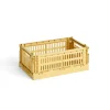 Hay Æsker|Kontor>Colour Crate Small Golden Yellow