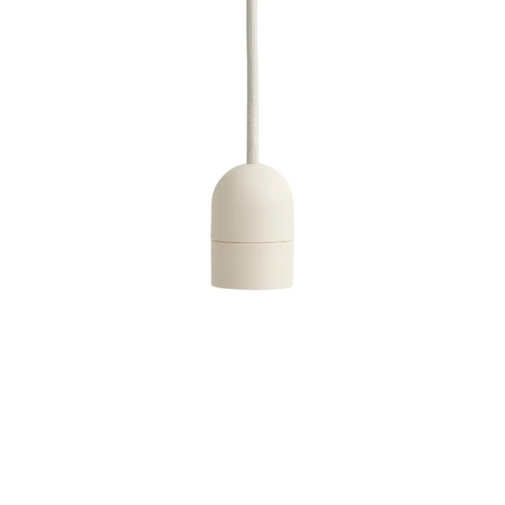 Hay Pendler>Common Pendant Cord Set Soft Clay White