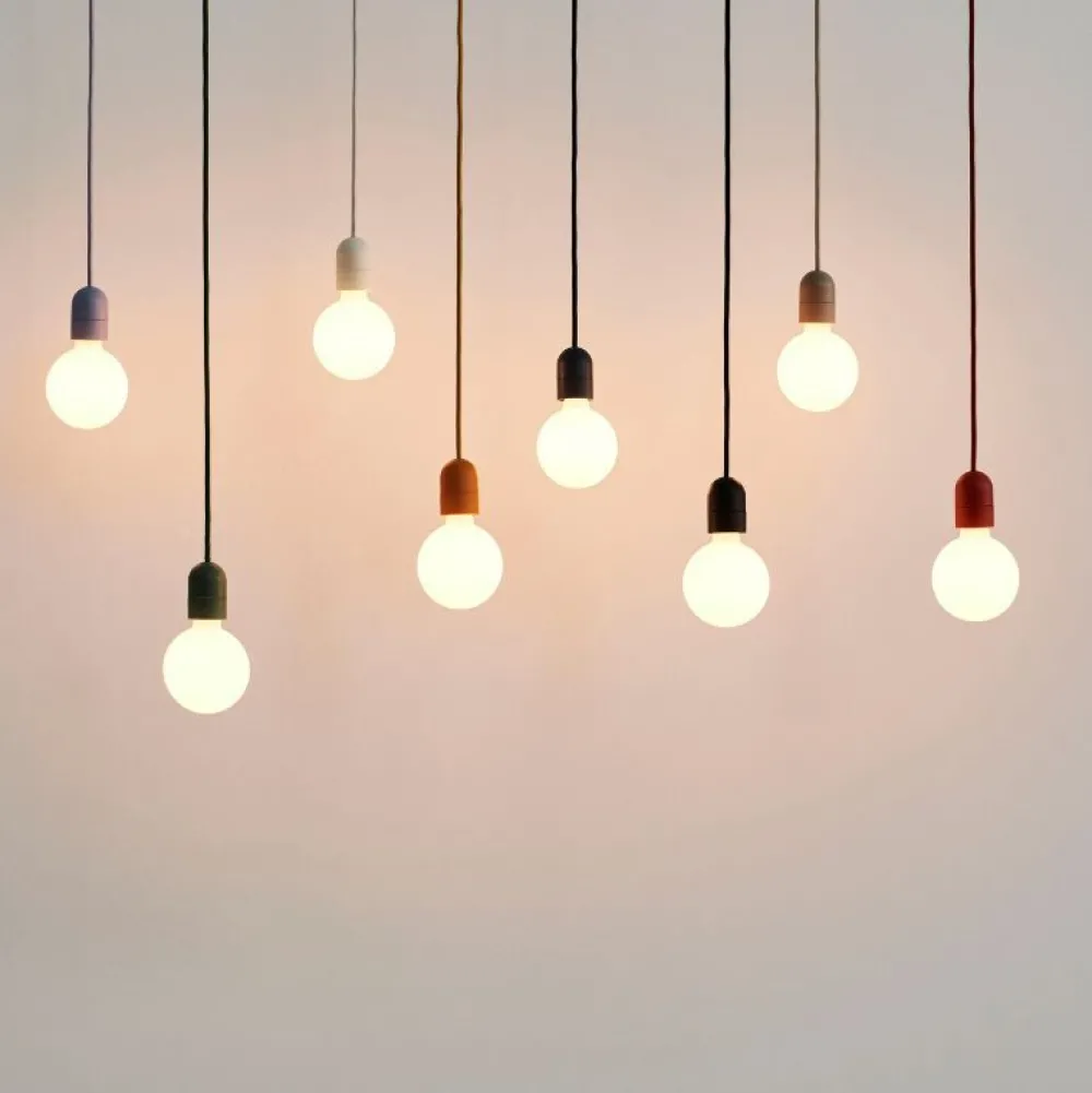 Hay Pendler>Common Pendant Cord Set Soft Clay White