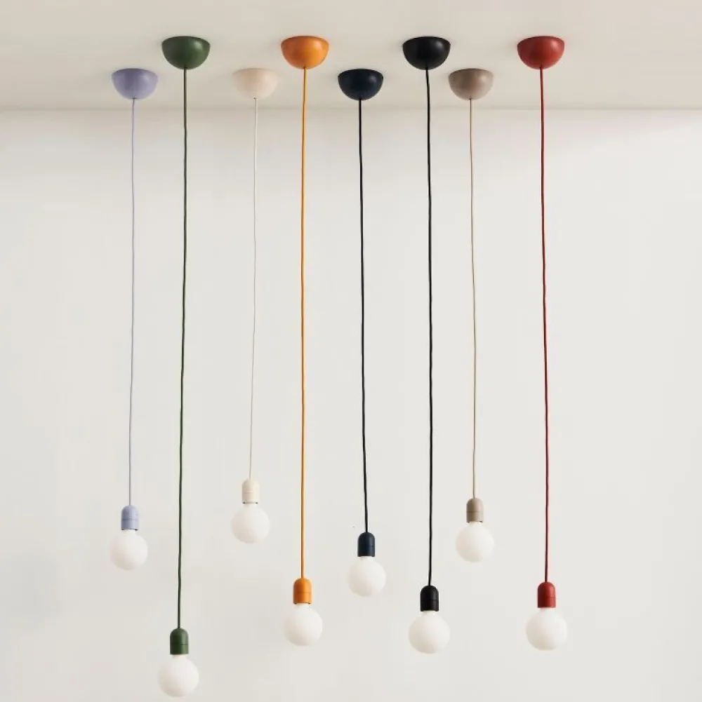Hay Pendler>Common Pendant Cord Set Soft Clay White