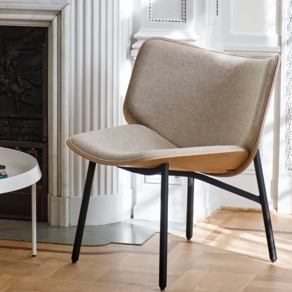 Hay Stole|Stue>Dapper Loungestol Lakeret Eg & Hallingdal 220
