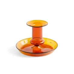 Hay Stue>Flare Candleholder Amber