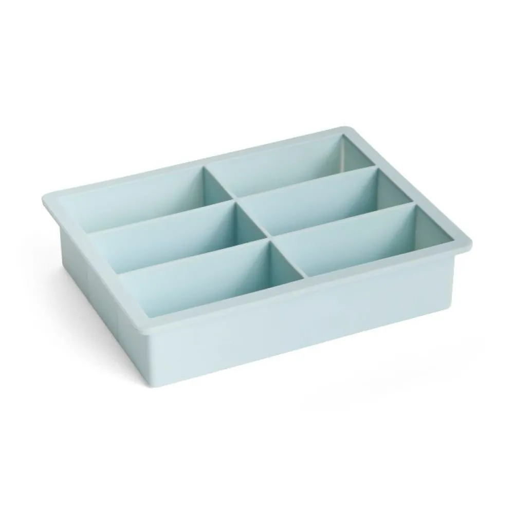 Hay Køkken>Ice Cube Tray-6 Stick Cubes XX-Large-Ice blue