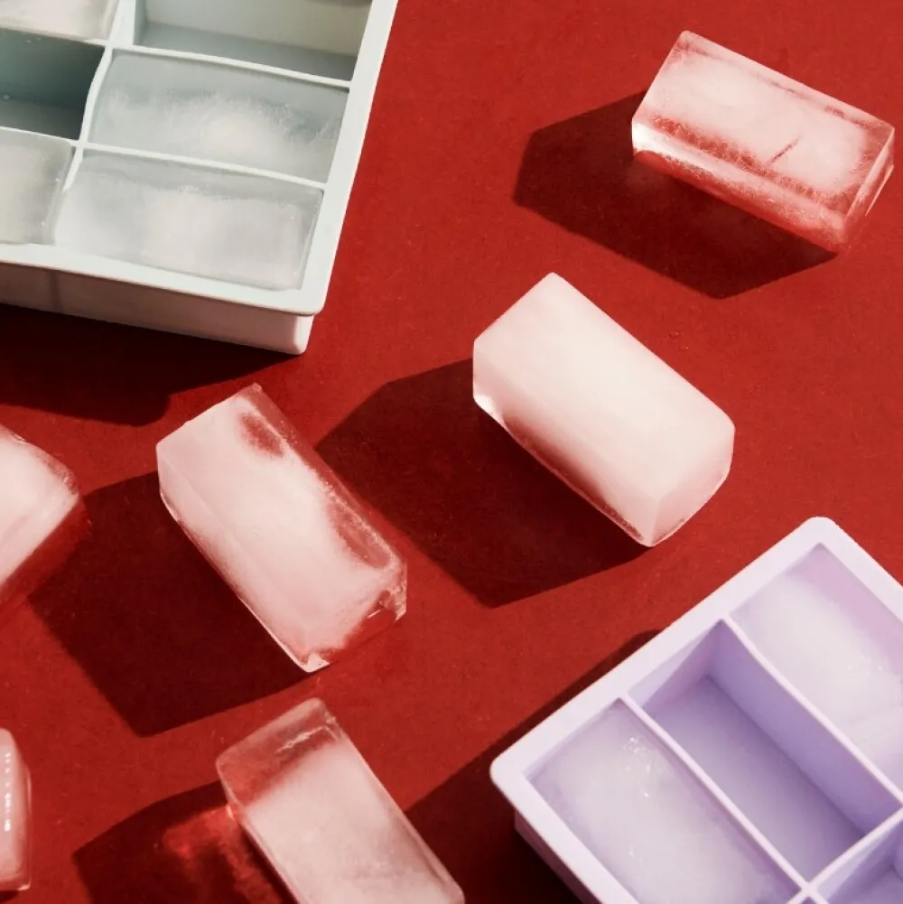 Hay Køkken>Ice Cube Tray-6 Stick Cubes XX-Large-Ice blue