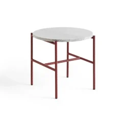 Hay Stue|Borde>Rebar Sidebord Ø45 Barn Red & Grey