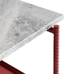Hay Stue|Borde>Rebar Sidebord Rectangular Barn Red & Grey