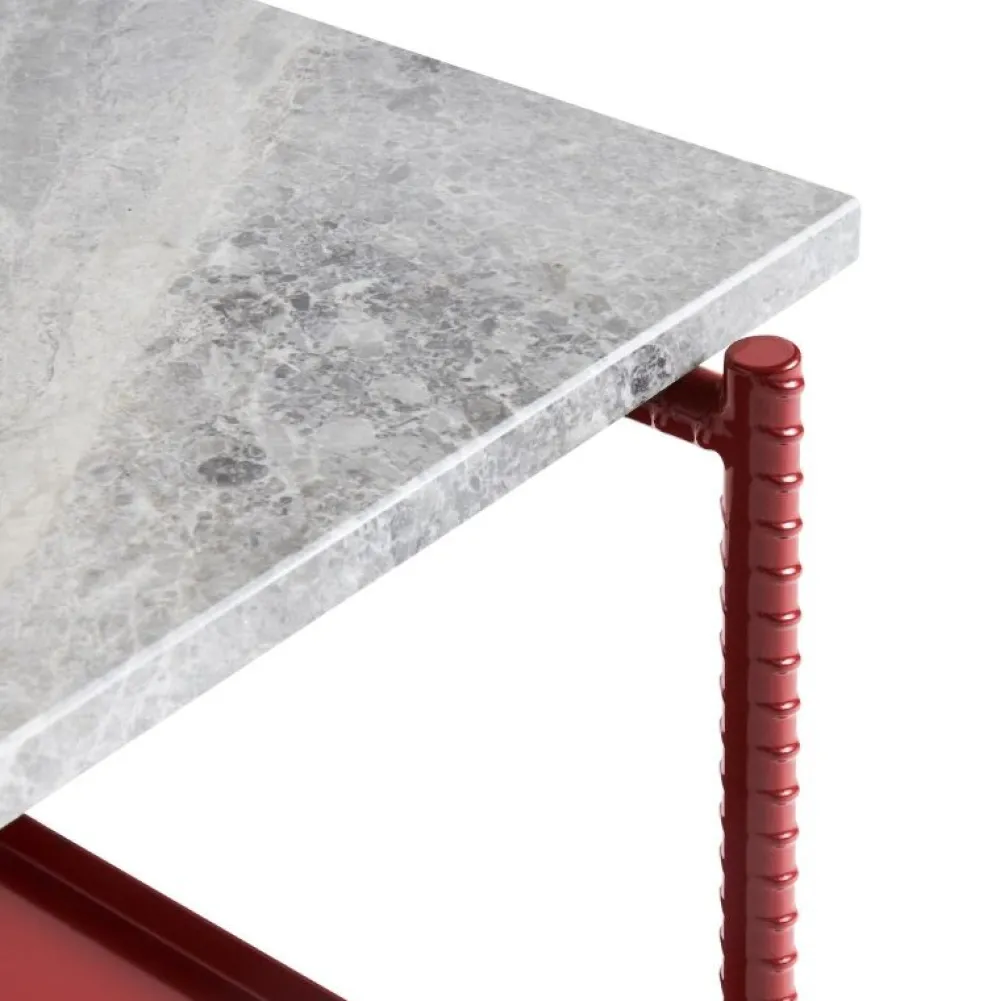 Hay Stue|Borde>Rebar Sidebord Rectangular Barn Red & Grey