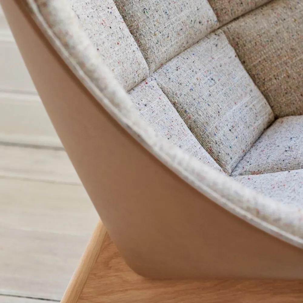 Hay Stole|Stue>Uchiwa Quilted Loungestol Lakeret Eg & Bolgheri