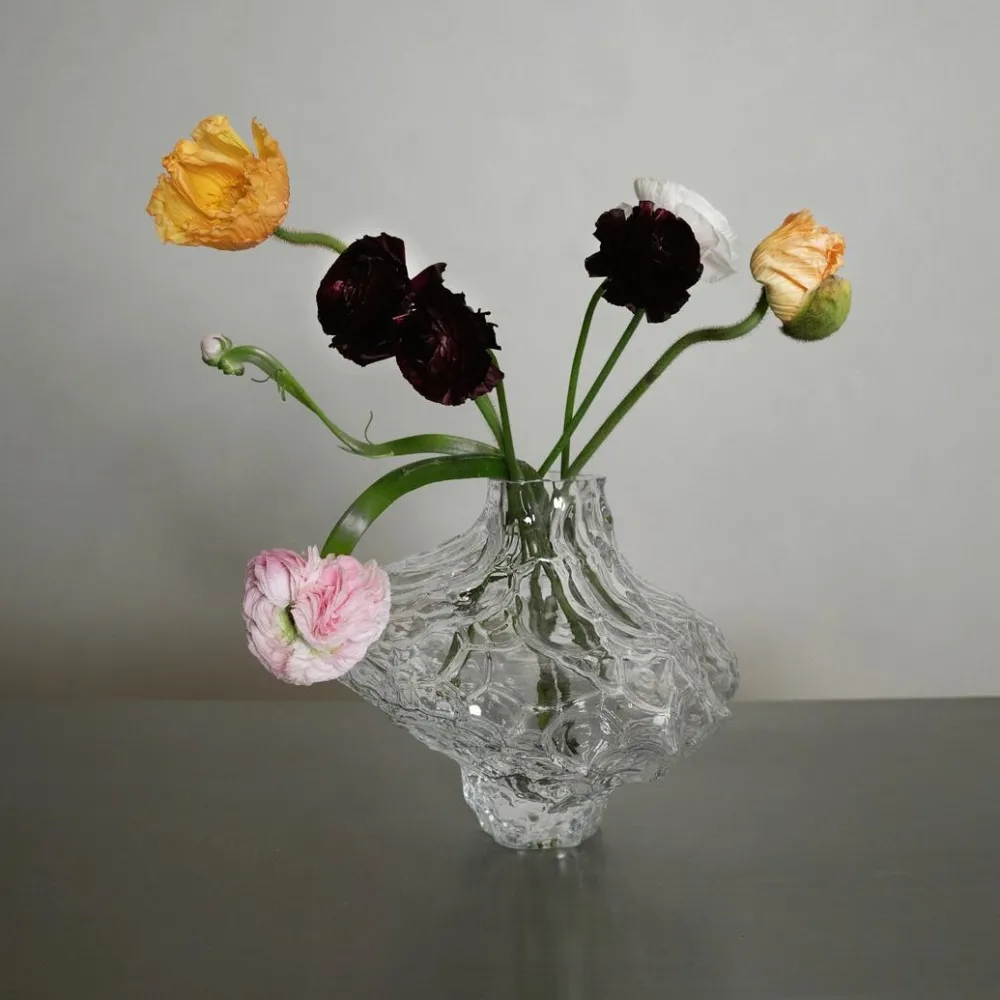 Hein Studio Andet Boligtilbehør|Vaser>Canyon Vase Large Clear