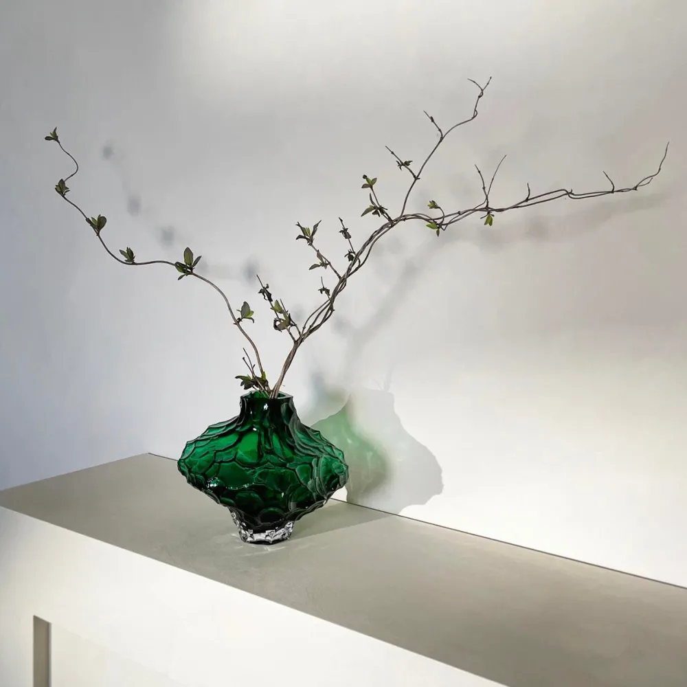 Hein Studio Andet Boligtilbehør|Vaser>Canyon Vase Large Green