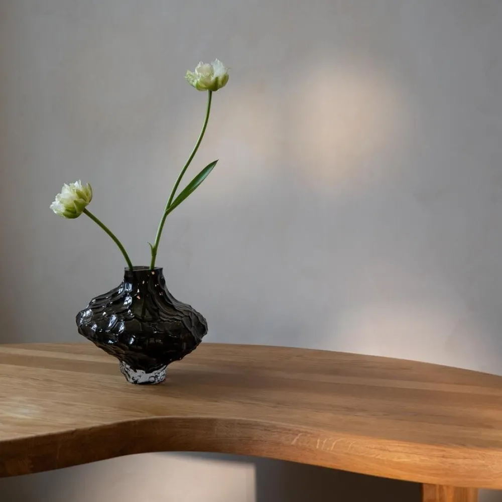 Hein Studio Andet Boligtilbehør|Vaser>Canyon Vase Large New Smoke