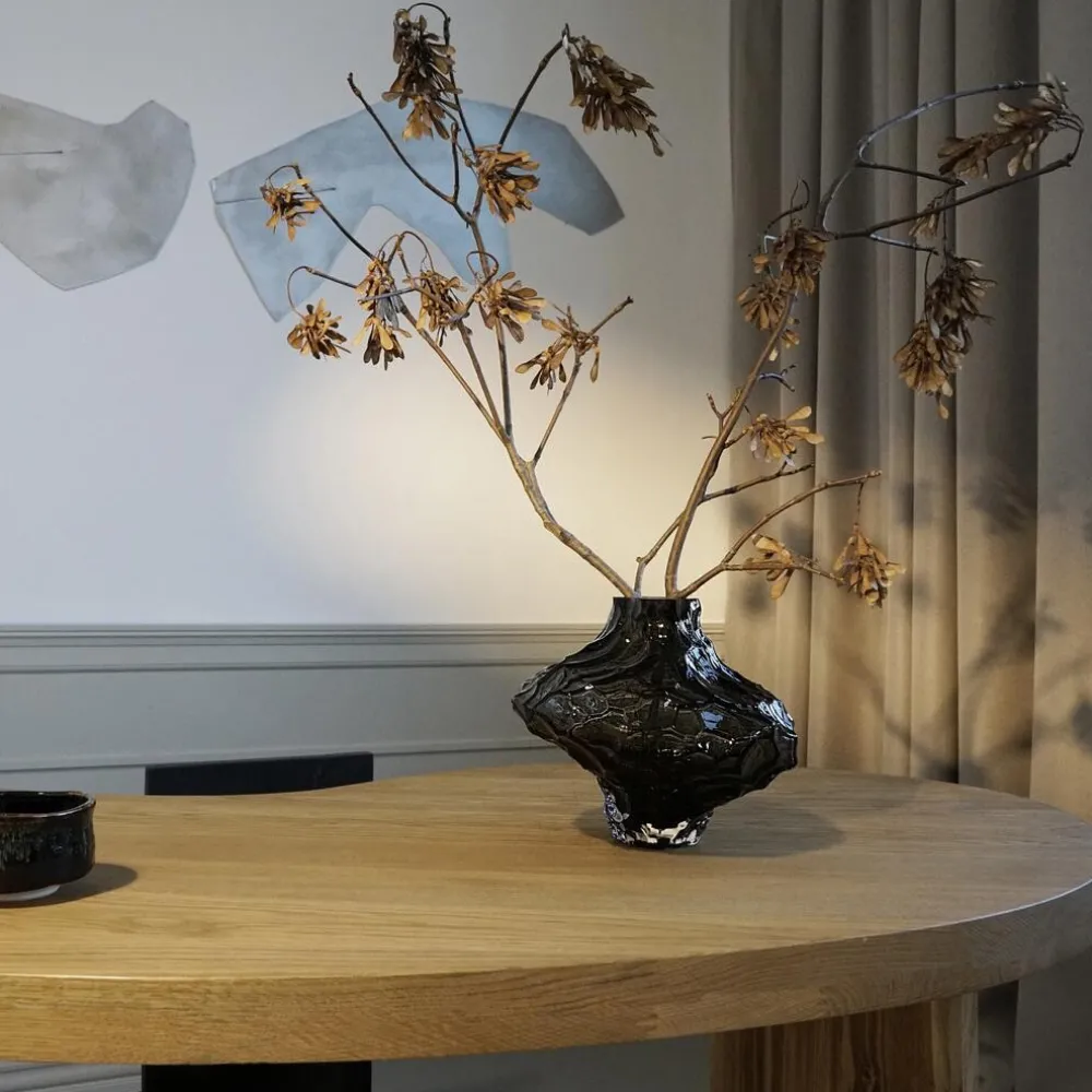 Hein Studio Andet Boligtilbehør|Vaser>Canyon Vase Large New Smoke
