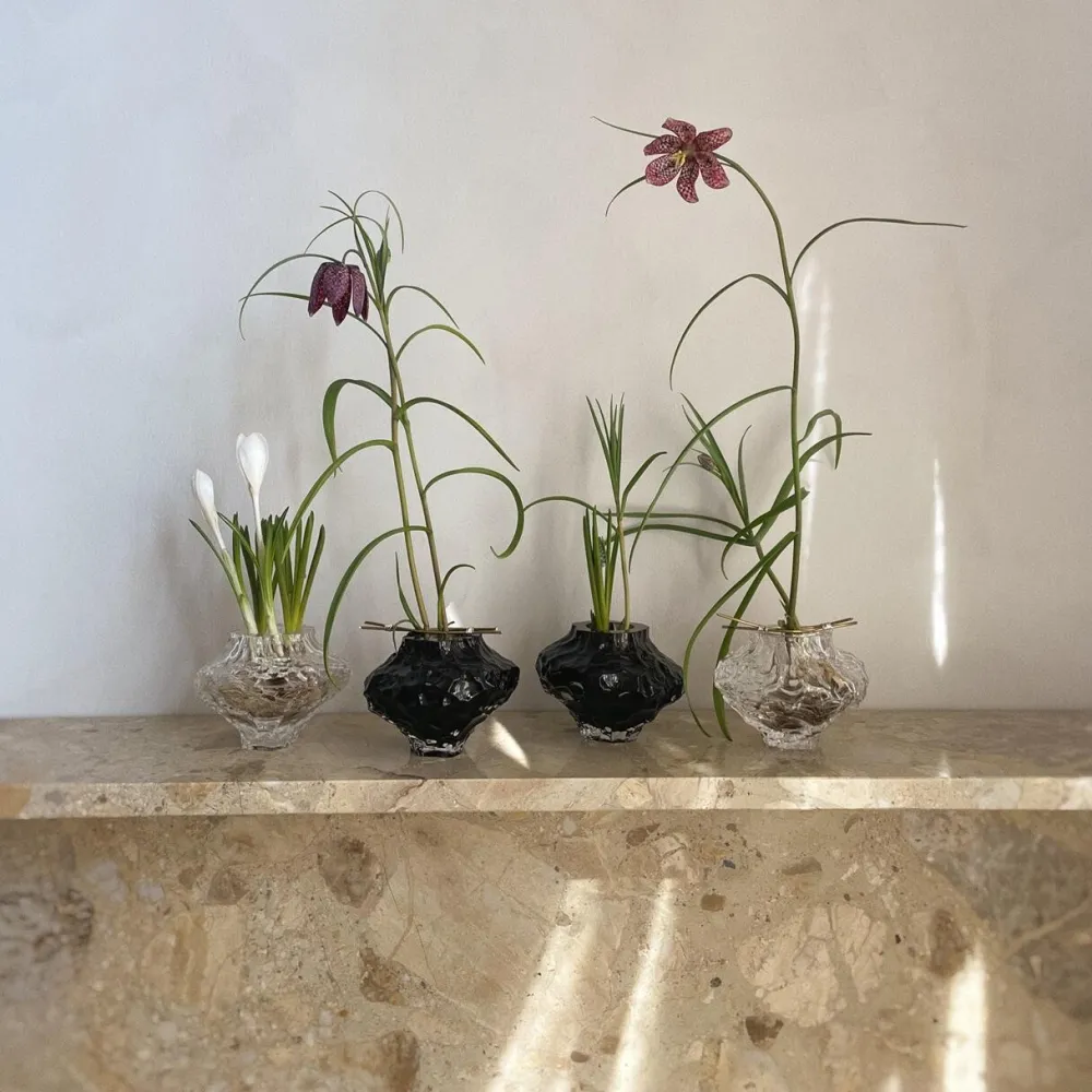 Hein Studio Andet Boligtilbehør|Vaser>Canyon Vase Mini New Smoke