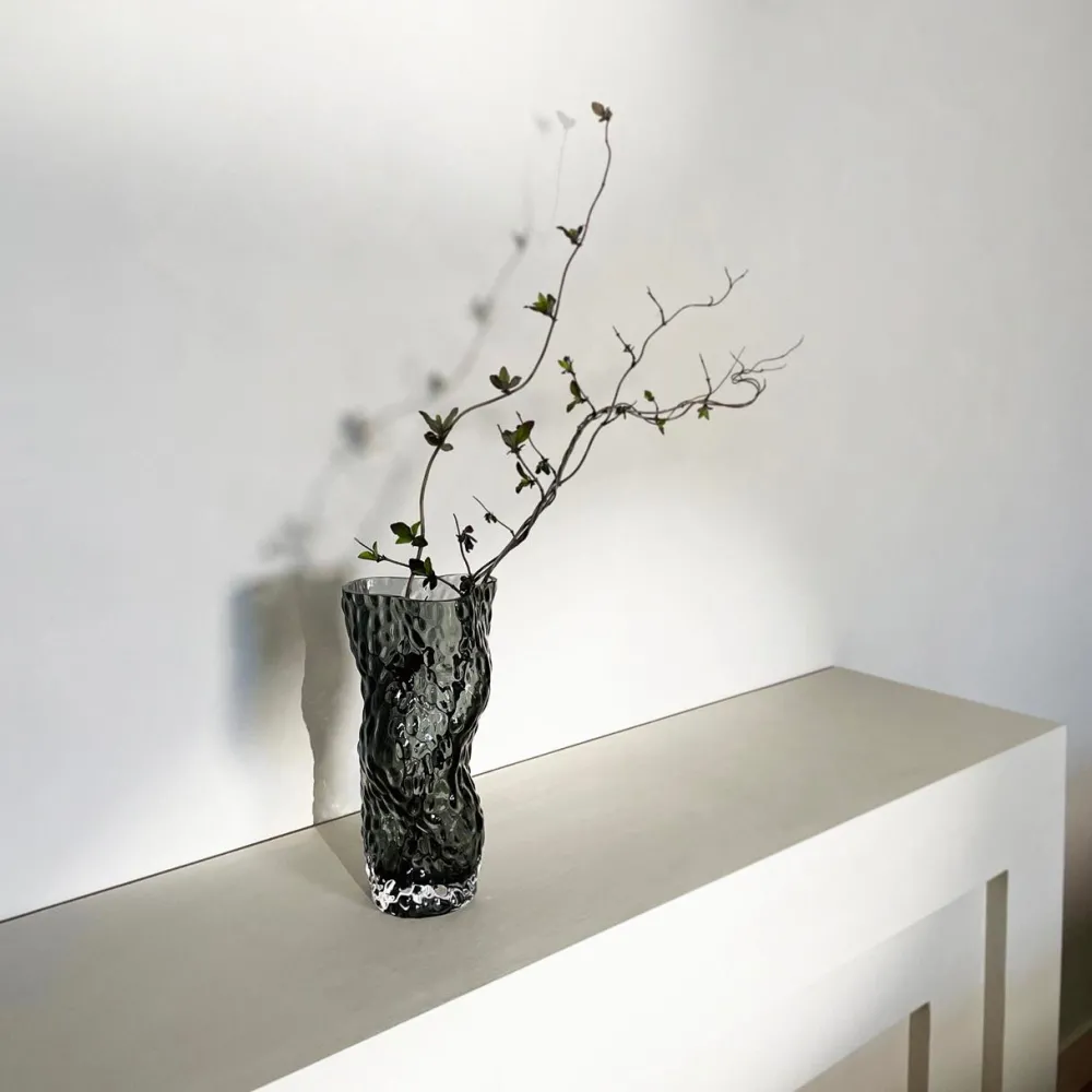 Hein Studio Andet Boligtilbehør|Vaser>Ostrea Vase Midnight Blue