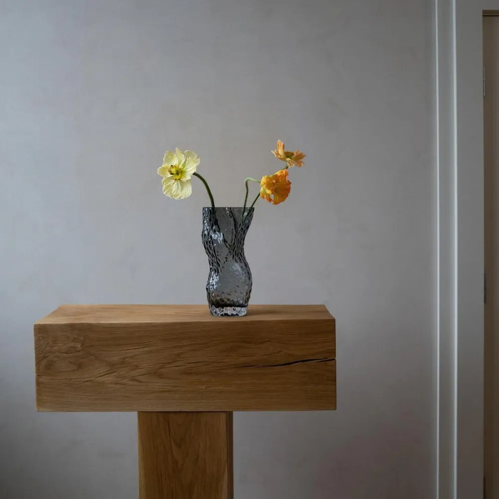 Hein Studio Andet Boligtilbehør|Vaser>Ostrea Vase Midnight Blue