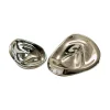 Hein Studio Knager & Greb|Entré>Ripple Knob No. 1 Small Silver