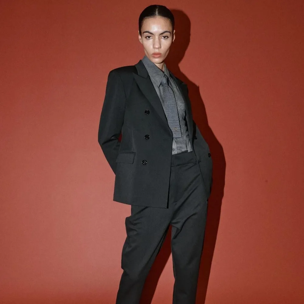 Dame HEYANNO Overdele>Desire Crew Blazer Black