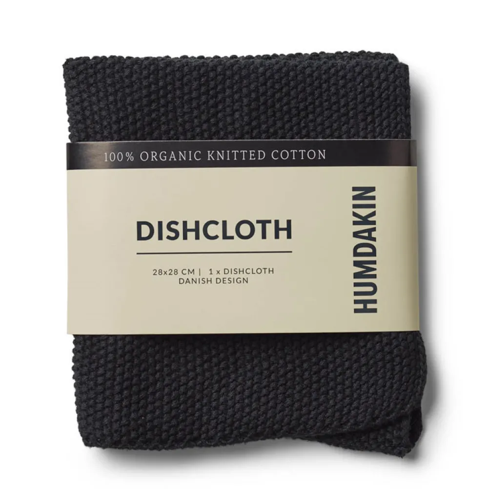 Humdakin Køkken|Køkkentekstiler>Knitted Dishcloth Coal