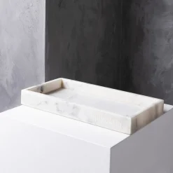 Humdakin Skåle & Bakker>Marble Tray Natural