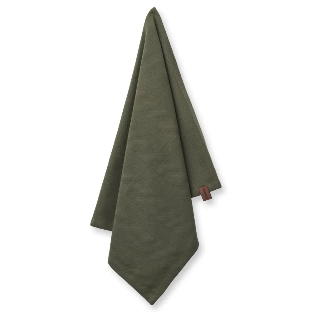 Humdakin Køkken|Køkkentekstiler>Organic Tea Towel Evergreen