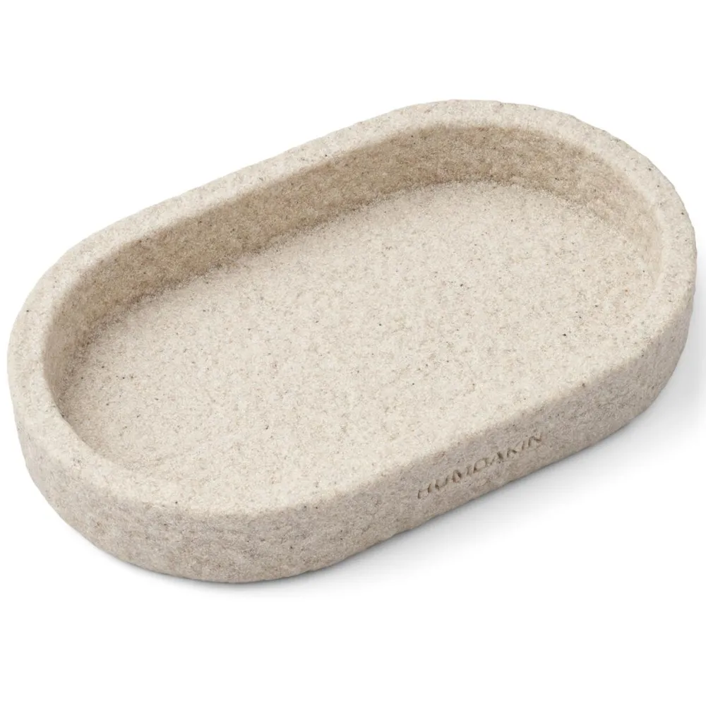 Humdakin Skåle & Bakker|Badeværelse>Oval Tray Sandstone