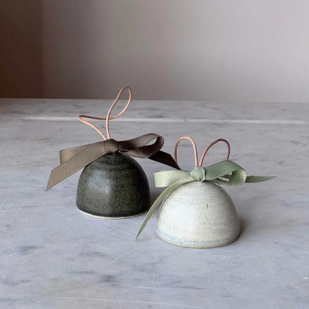 Julie Damhus Studio Juletræspynt|Julepynt>Juleklokke Mint