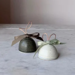 Julie Damhus Studio Juletræspynt|Julepynt>Juleklokke Grøn