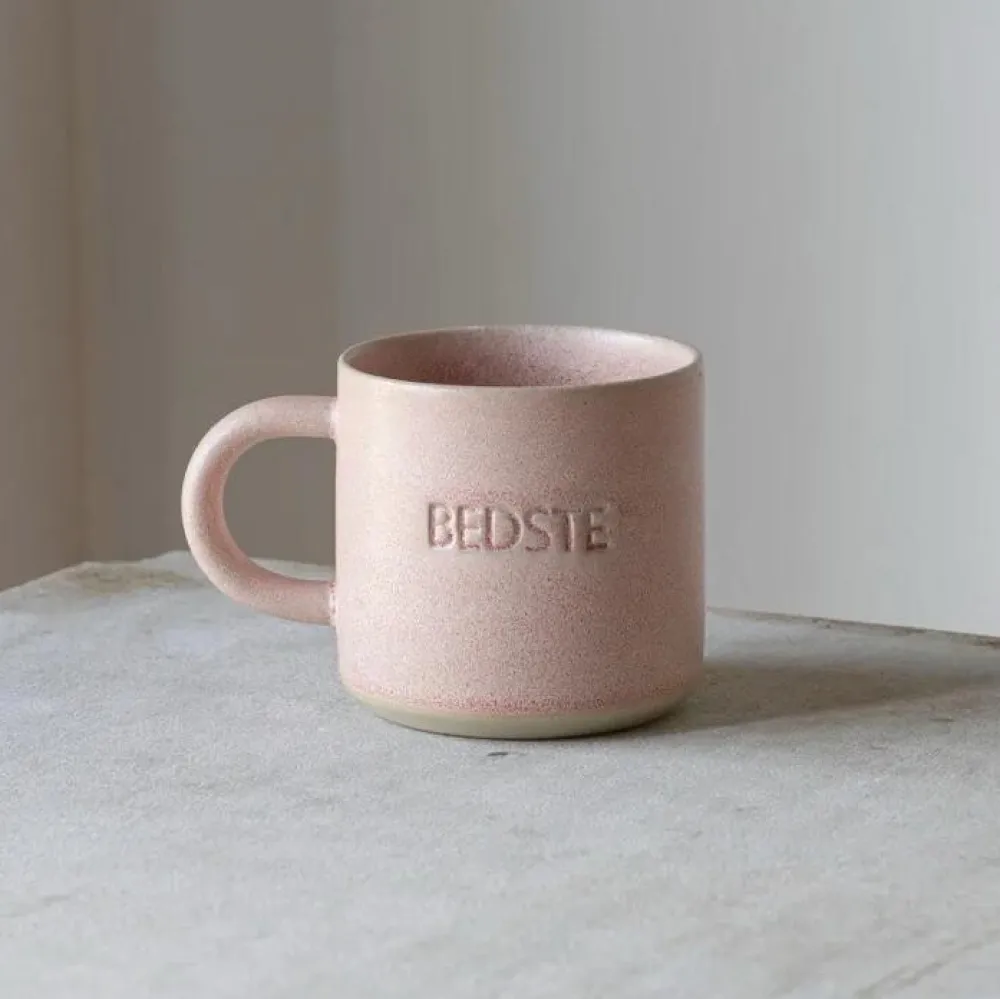 Julie Damhus Studio Keramik & Porcelæn>Oda Bedste Kop Rosa
