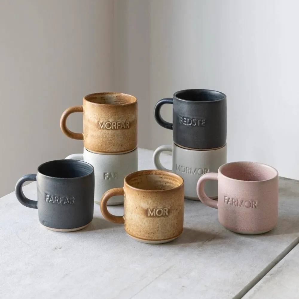 Julie Damhus Studio Keramik & Porcelæn>Oda Bedste Kop Rosa