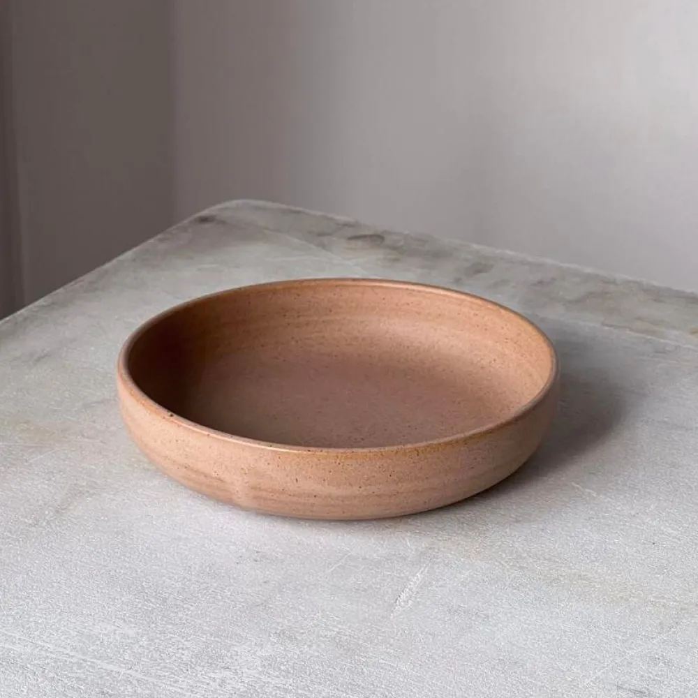 Julie Damhus Studio Skåle & Bakker|Keramik & Porcelæn>Oda Fad Lille Beige