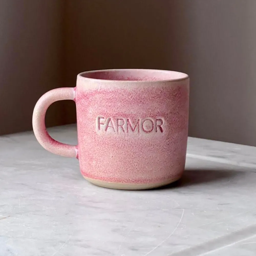 Julie Damhus Studio Keramik & Porcelæn>Oda Farmor Kop Rosa