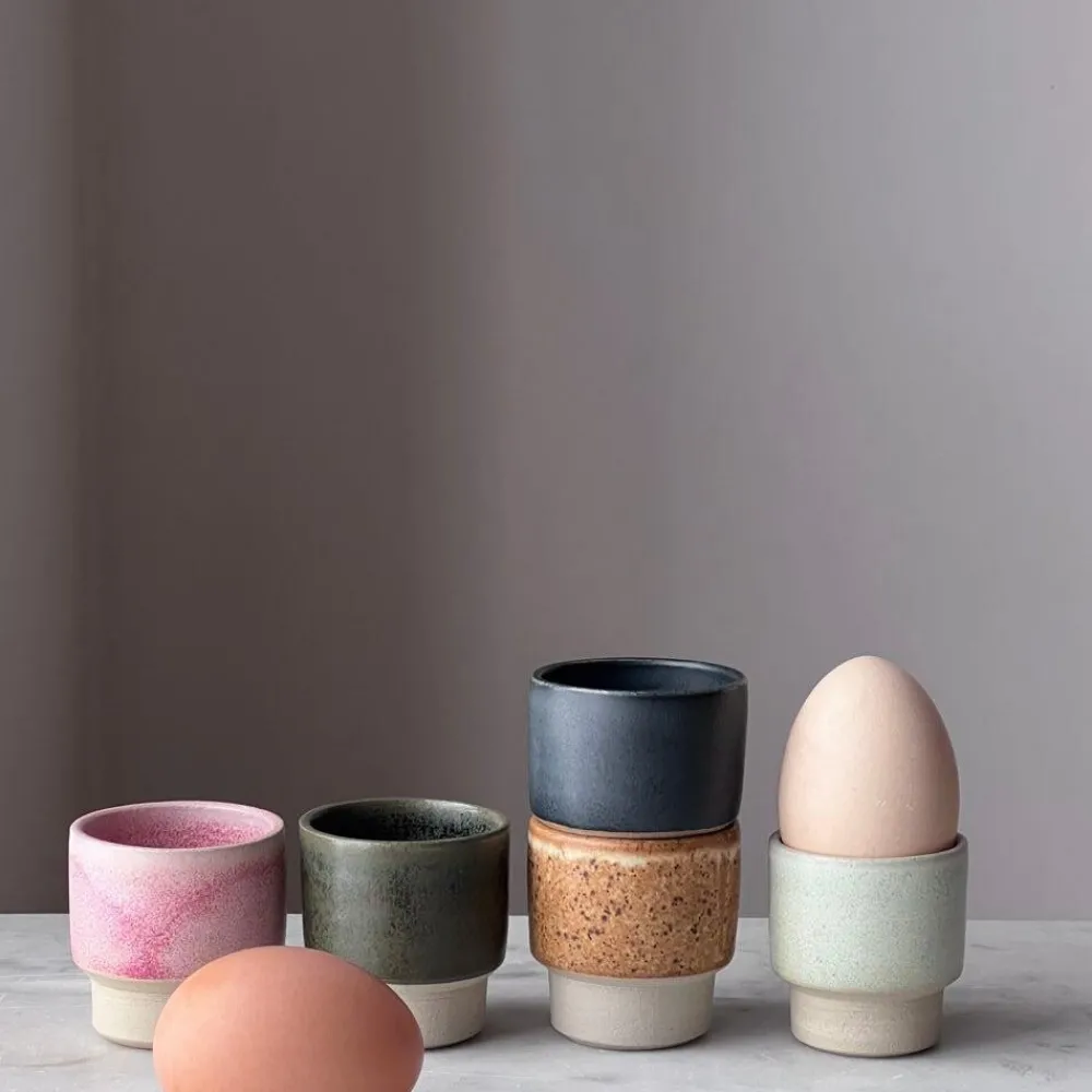 Julie Damhus Studio Keramik & Porcelæn>Oda Æggebæger Mint