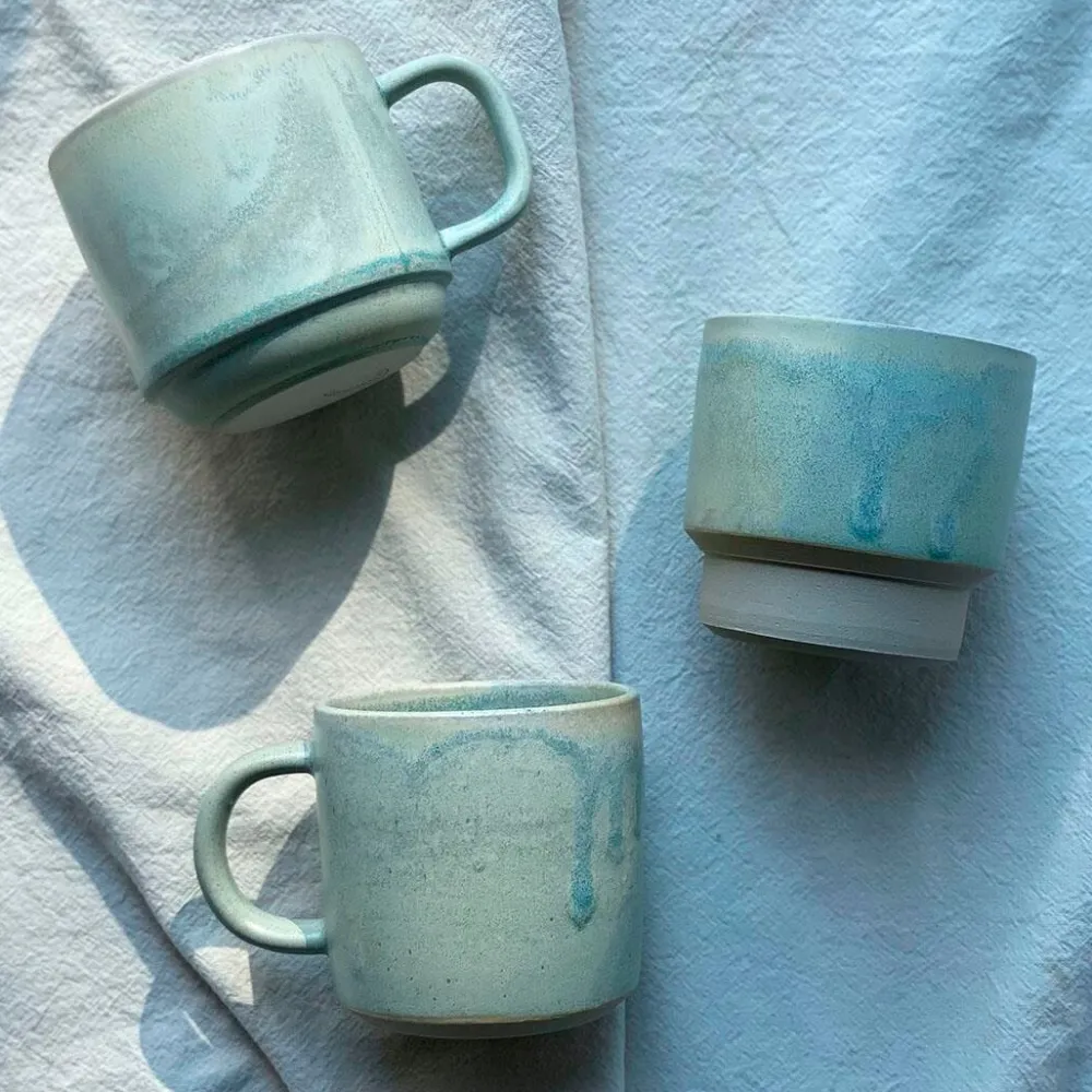 Julie Damhus Studio Keramik & Porcelæn>Oda Krus Mint