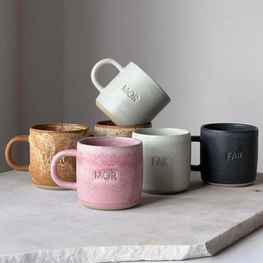 Julie Damhus Studio Andet Boligtilbehør|Keramik & Porcelæn>Oda Mor Kop Rosa